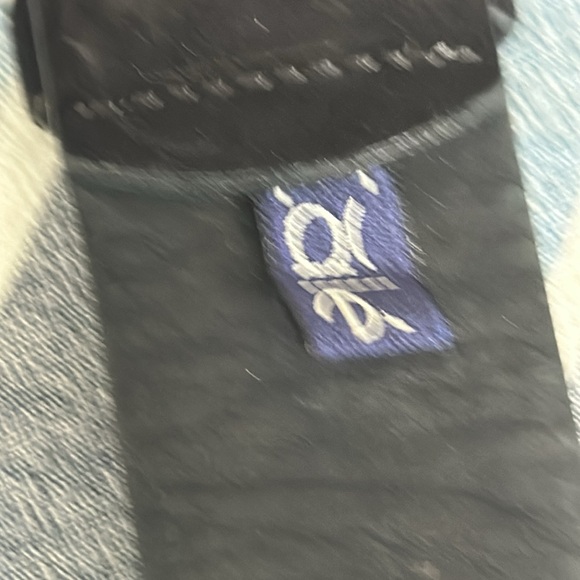 Black made in Spain suede belt silver tone buckle numbered size 28 - Picture 10 of 16